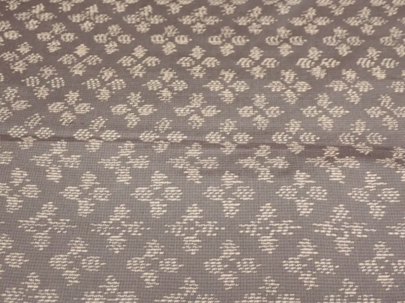 E882　反物/古生地　池田絹織物　本場大島紬　純絹織物　正絹　和装着物　Japanese Kimono　Silk fabric 反物 池田絹織物 着物 紬 3点セット 古代染色純泥染の本場