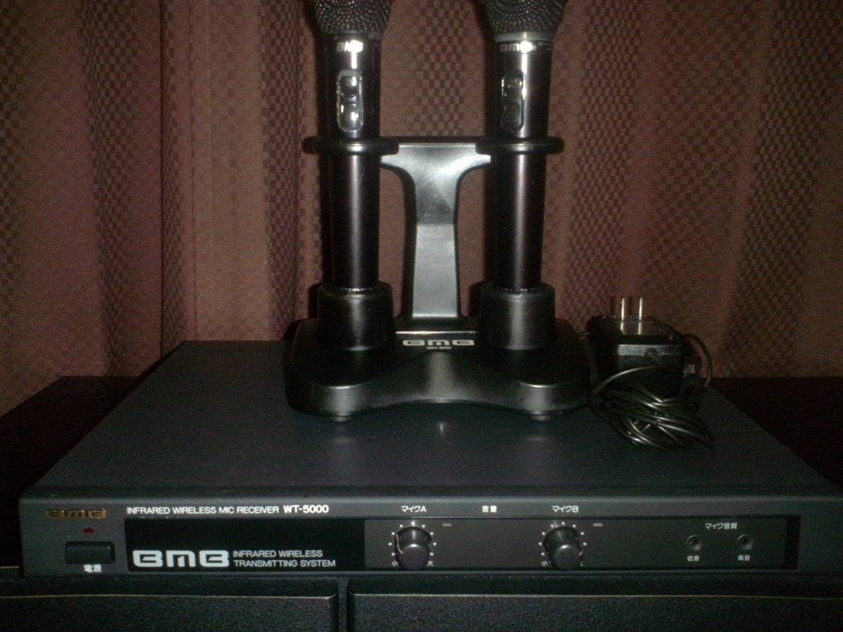 K354-O2-1324 BMB WIRELESS MIC RECEIVER ワイヤレスマイクレシーバー