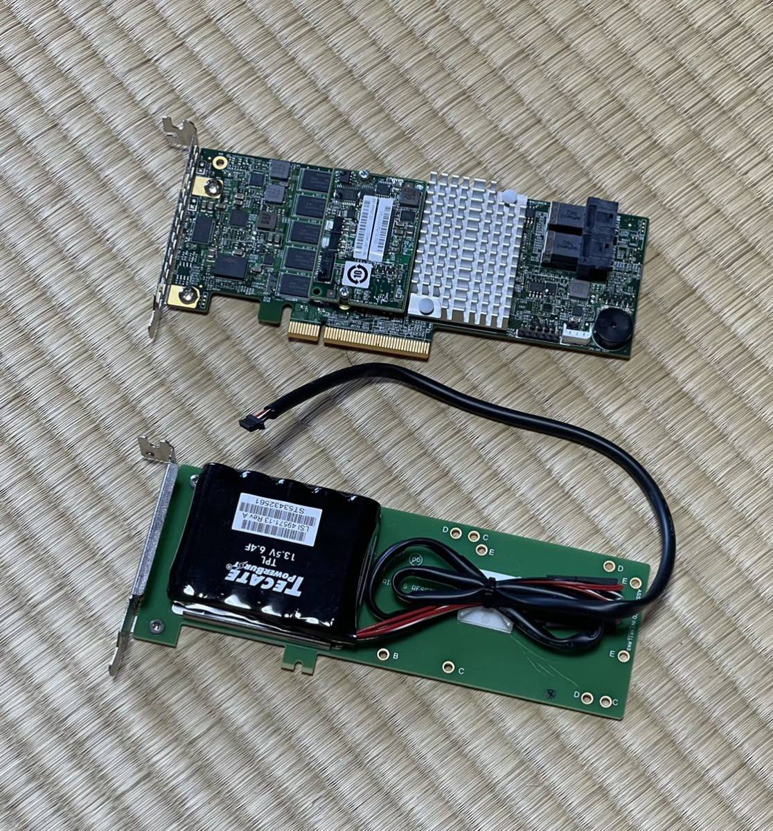 ★美品送無★SuperMicro AOC S3108L H8iR LSI MegaRAID 3108 SAS 12Gbps 2GB Cache RAID 1/5/6/10/50/60対応