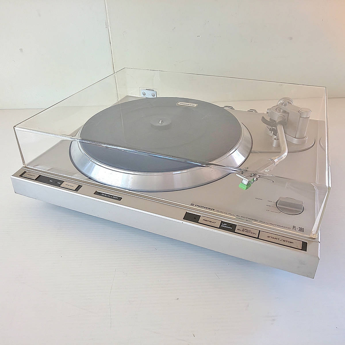 【新作入荷，品質保証】 Pioneer パイオニア ダイレクトドライブステレオレコードプレーヤー PL-380 ターンテーブル DJ レトロ インテリア(パイオニア)｜売買されたオークション情報、yahooの商品情報をアーカイブ公開 - パイオニア