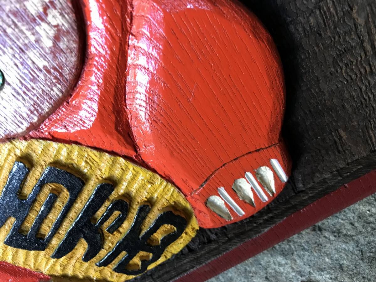 ヴィンテージ作家さんもの 手描きのお顔が可愛らしい陶磁器の招き猫