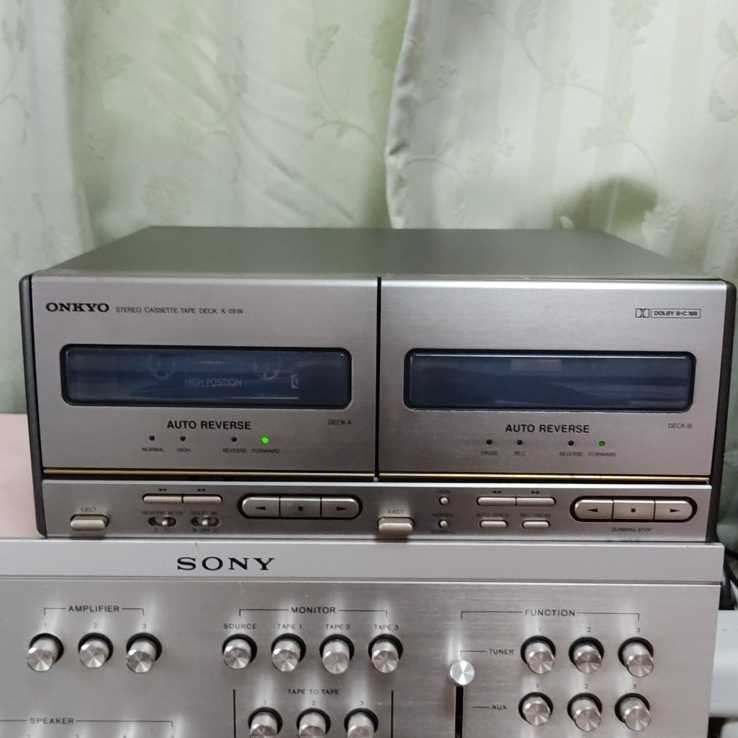 【動作品】ONKYO オンキョー ステレオ カセットテープ デッキ K-505X ONKYO カセットデッキ オンキョー K-505X Yahoo!オークション 公式通販