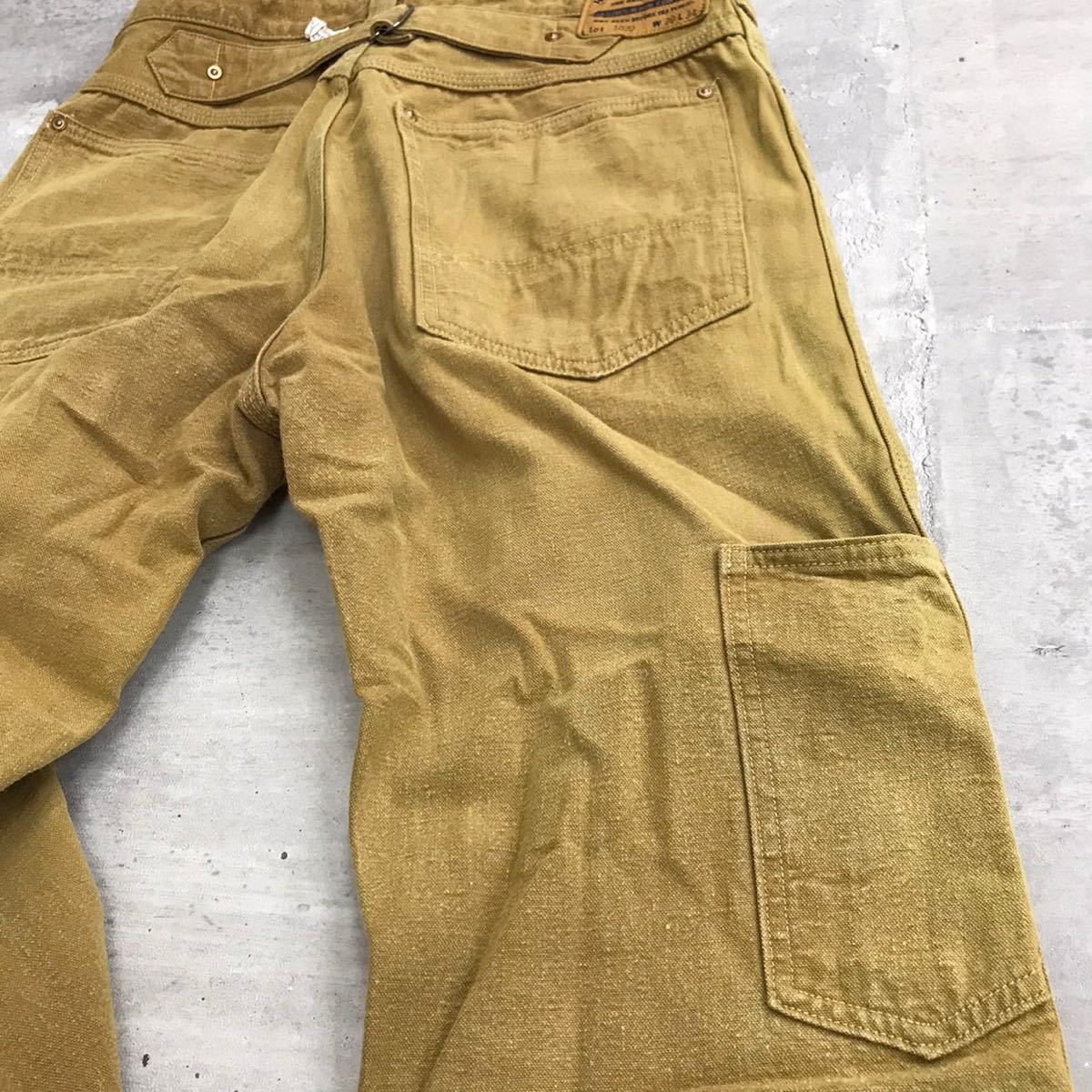 ☆WAREHOUSE ウエアハウス 1070 シンチバック ダック ペインターパンツ