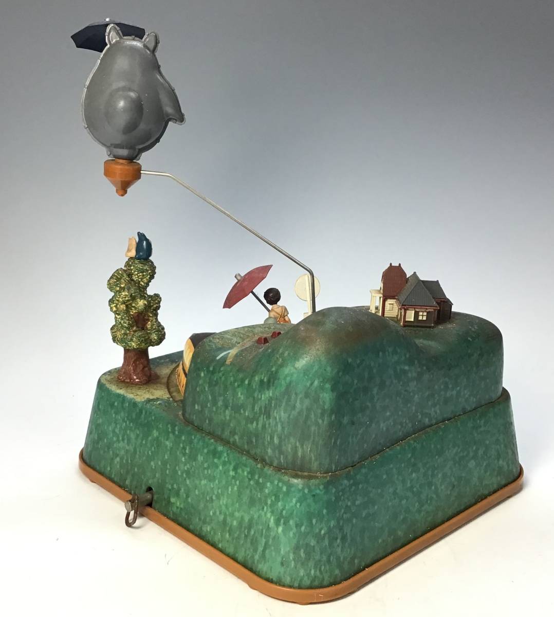 となりのトトロ ブリキコレクション オルゴール バス停 磁器オルゴール
