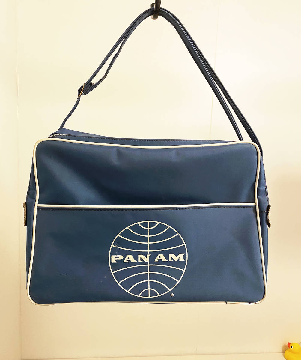 PANAM バッグ ヴィンテージ パンナム パンアメリカン航空 60年代 レア