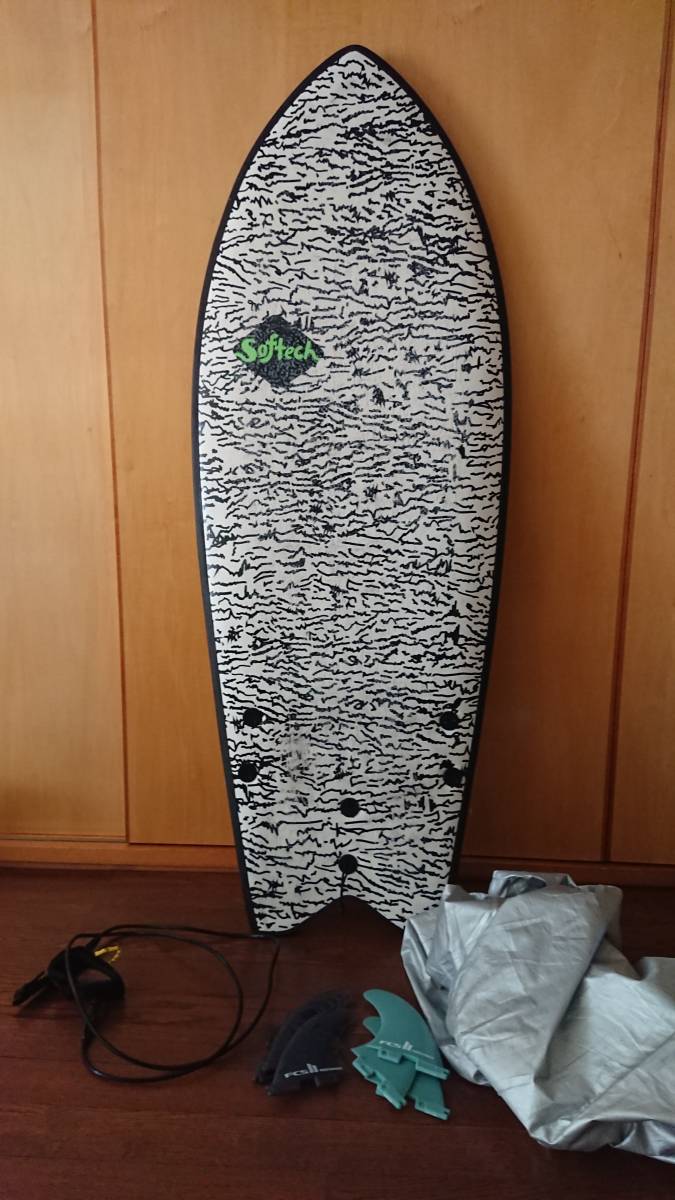 SOFTECH KYUSS KING ROCKET FISH 4'8; ソフテック サーフボード