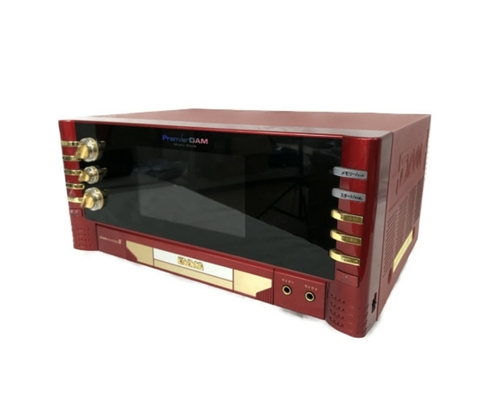 第一興商 Premier DAM-XG1000II 業務用 通信 カラオケ機器 レッド 中古