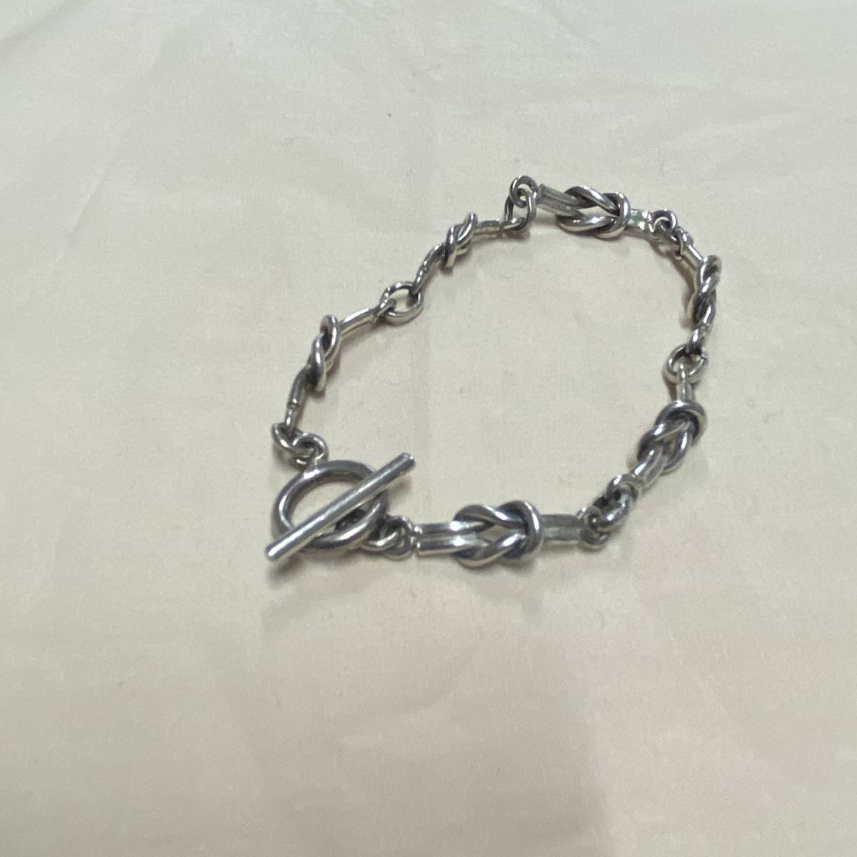 ビンテージ シルバー 925 メキシカン ジュエリー デザイン Tバー ブレスレット アクセサリー ユニセックス 210902