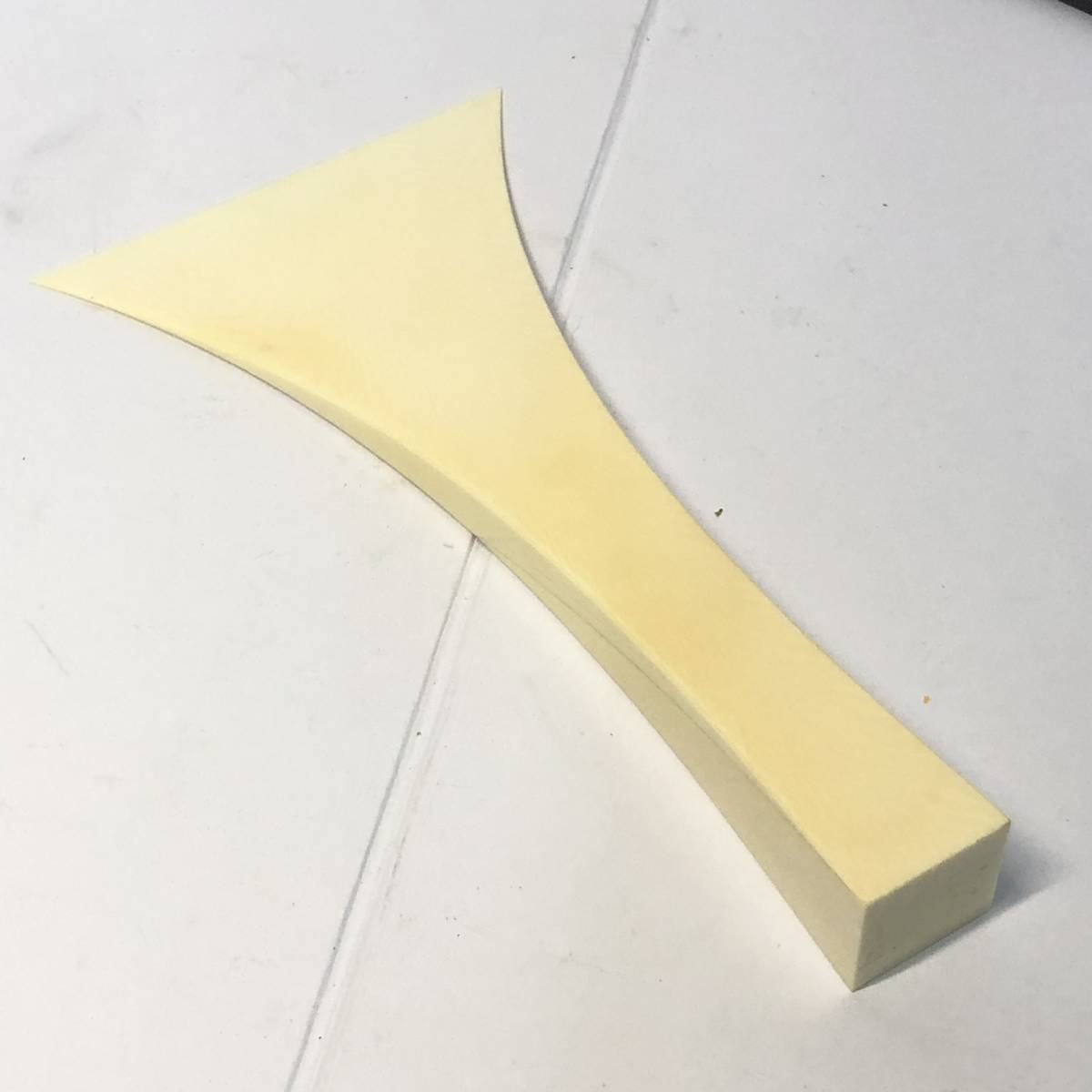 ①象牙風三味線撥141.3g・バチ/長唄津軽三味線 三味線 京都で和楽器