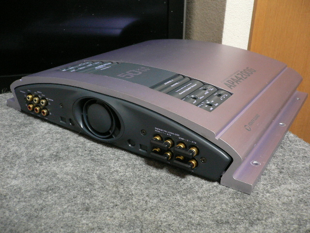 ADDZEST APA4200G アゼスト名機！ 4chパワーアンプ カーオーディオ