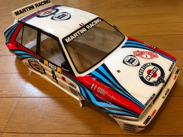 タミヤ メーカー完成ボディ 1/10 ランチア デルタ HF インテグラーレ