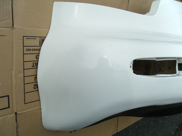 FD3S アンフィニ RX－7 純正 リアバンパー ソリッドホワイト系