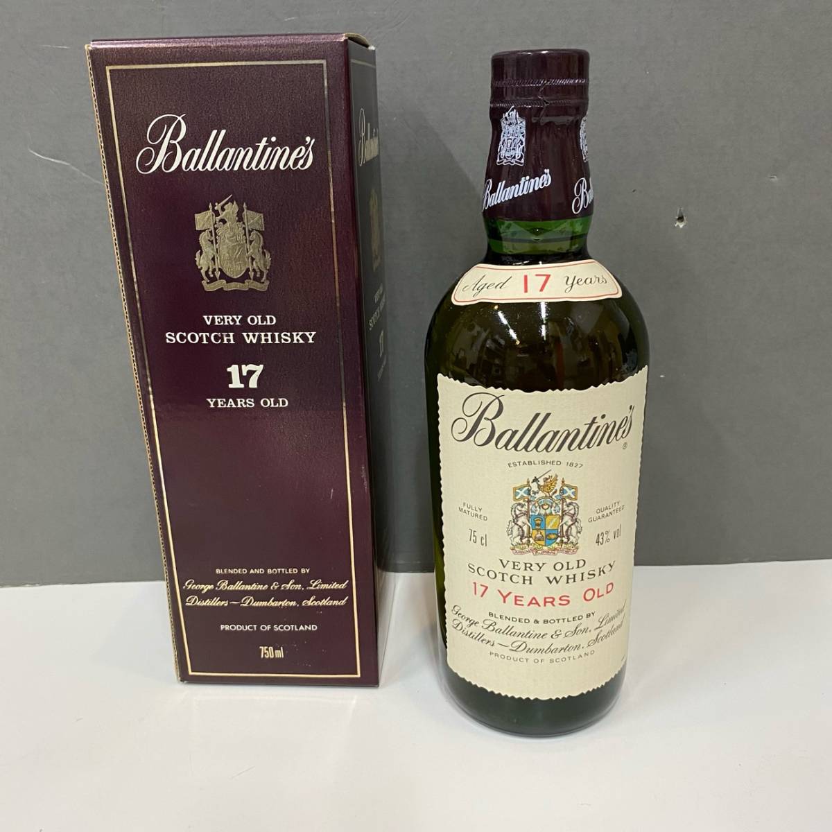 お酒 未開栓 バランタイン 17年 Ballantine's ウイスキー スコッチ