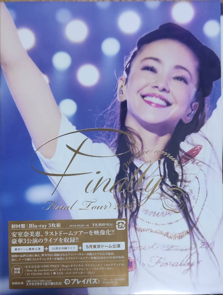 安室奈美恵 namie amuro Final Tour 2018 Finally 東京ドーム公演 初回