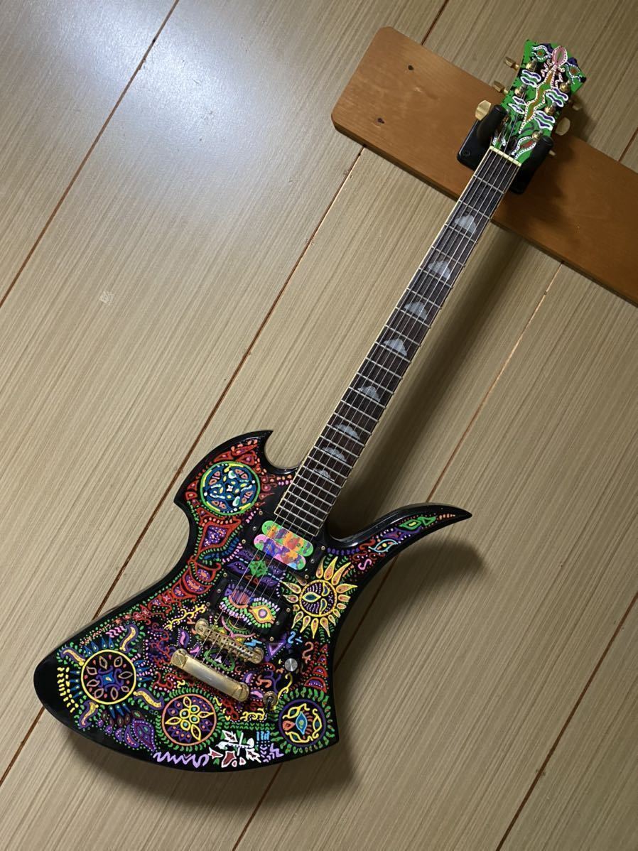 モッキンバード xjapan エレキギター hide サイケデリック Jagard hide