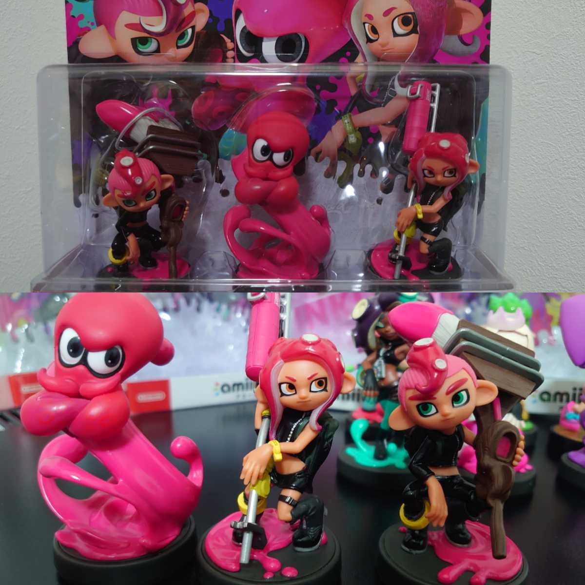スプラトゥーン amiiboフィギュア 9体セット スプラトゥーン amiibo 9体セット アミーボ レイダース』パッケージ版