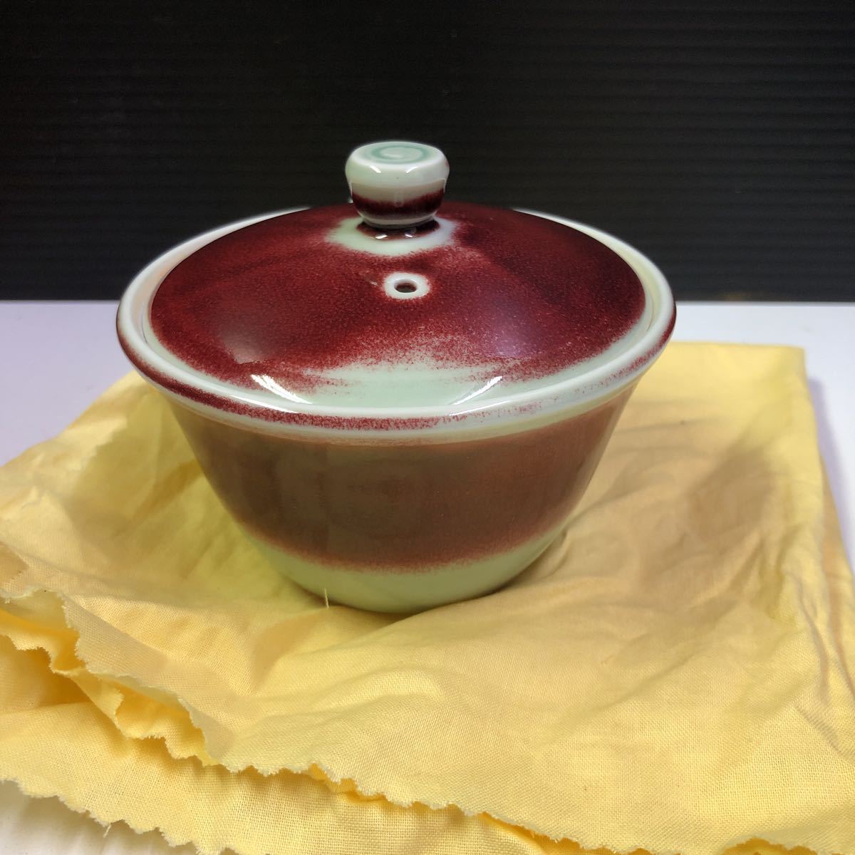 朝日焼 朝日豊斎 急須 共箱 七十四代 窯変煎茶器 メルカリ - 「朝日焼+ 