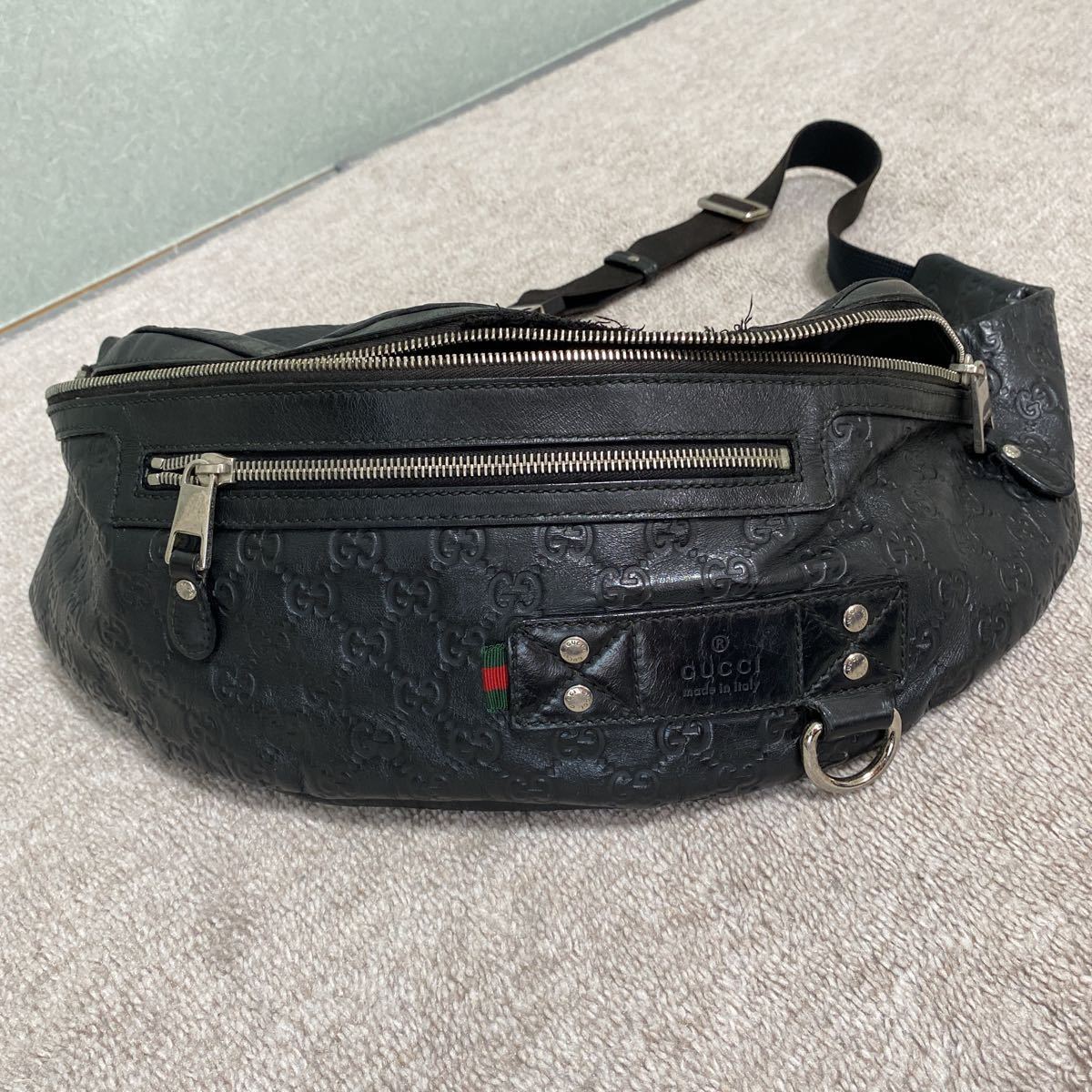 GUCCI グッチ ウエストバッグ ボディバッグ ウエストポーチ ボディー 