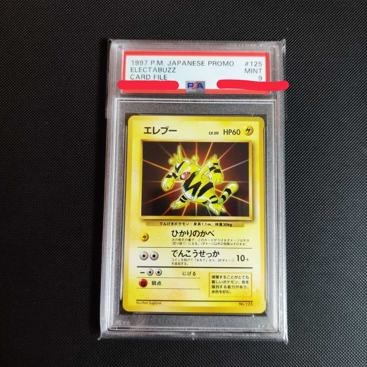 PSA9 エレブー　プロモ　マーク無し