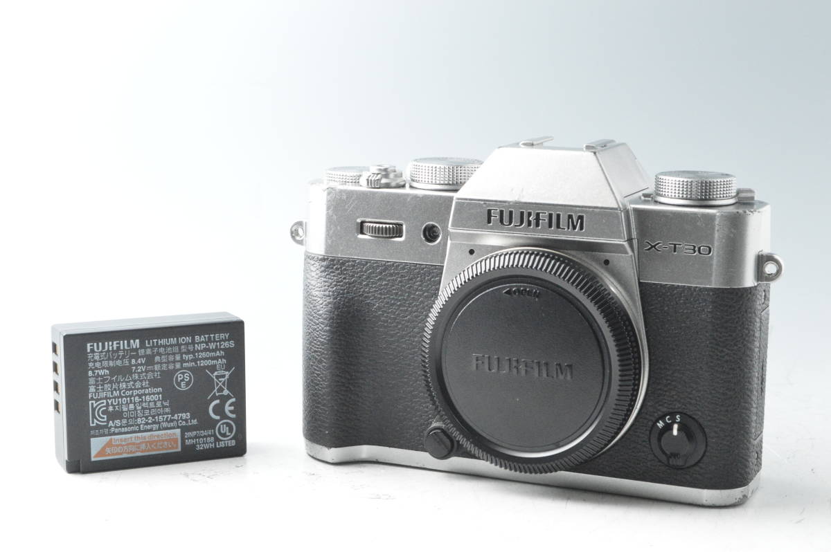 お得，セール #5387 並品 FUJIFILM フジフイルム X-T30 ボディ シルバー X-T30-S(富士フイルム)｜売買されたオークション情報、yahooの商品情報をアーカイブ公開 - オークファン 富士フイルム