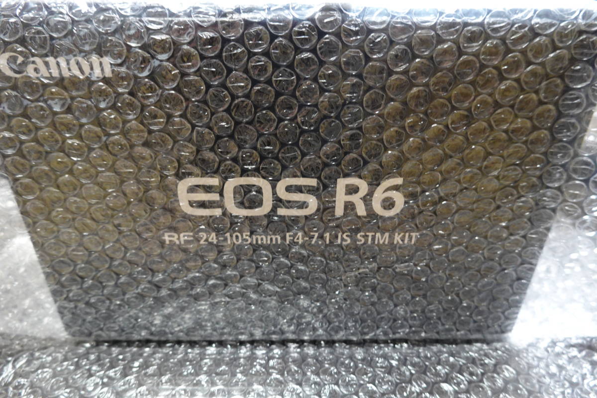 新品　Canon キャノン EOS R6 RF 24-105mm F4-7.1 IS STM ミラーレス一眼カメラ レンズキット 消費税なし　送料無料