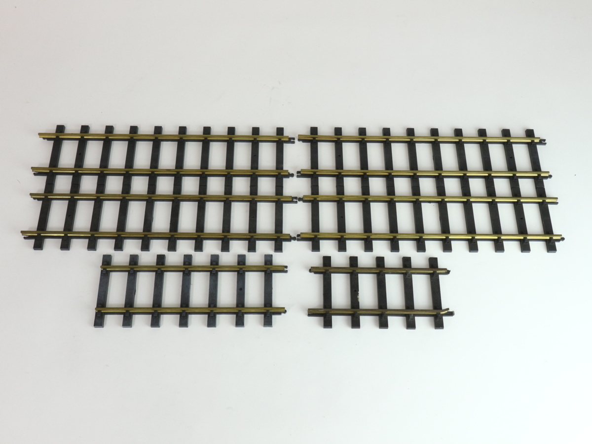 鉄道模型アスターホビー 直線レール 9本セット 1番ゲージ HOBBY