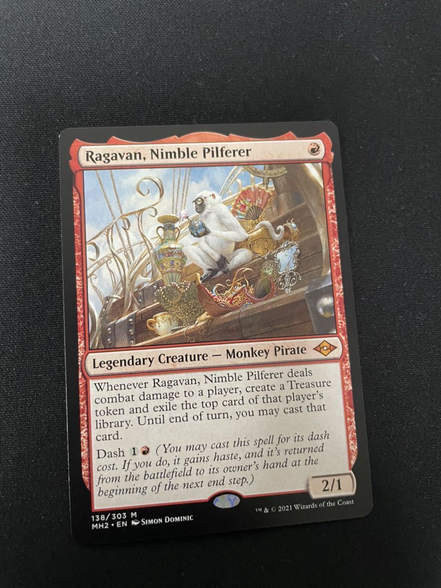 MTG マジック ザ ギャザリング 英語版 敏捷なこそ泥、ラガバン Ragavan