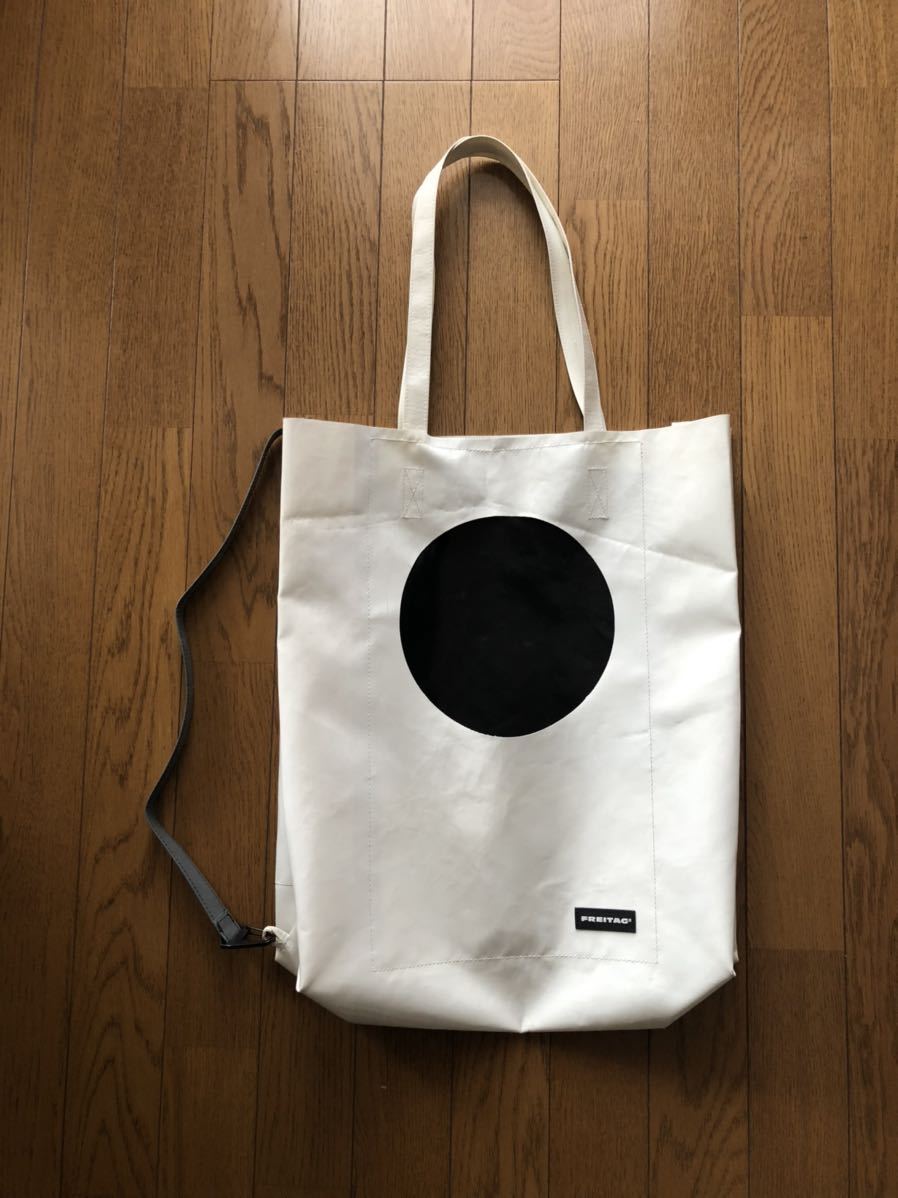 【希少】FREITAG F719 MEL フライターグ GRNGASSE WHITE BLACK GLAY 白 黒 グレー