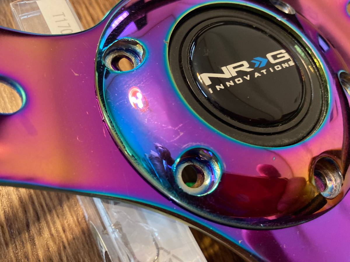 NRG ステアリング ディープコーン 35Φ パープル | innovations