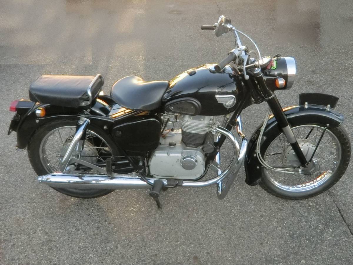 KAWASAKI メグロ SG250 美車 実働車 廃車証あり　_2