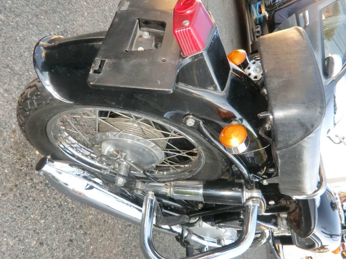 KAWASAKI メグロ SG250 美車 実働車 廃車証あり　_8