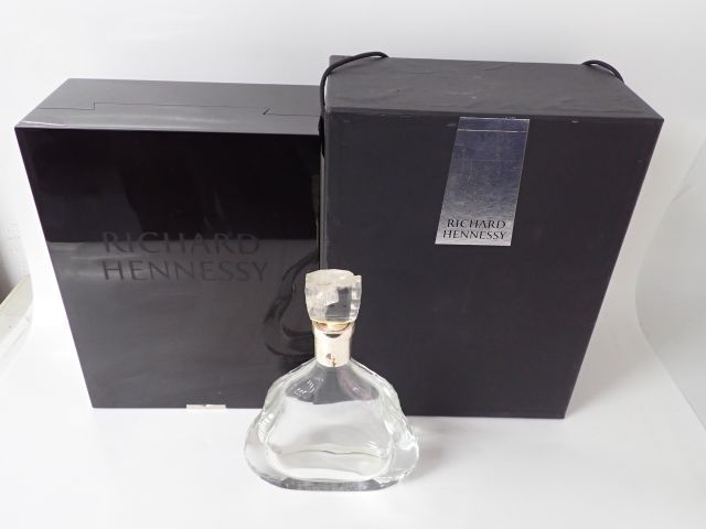 空ボトル】Richard Hennessy リシャール ヘネシー クリスタル