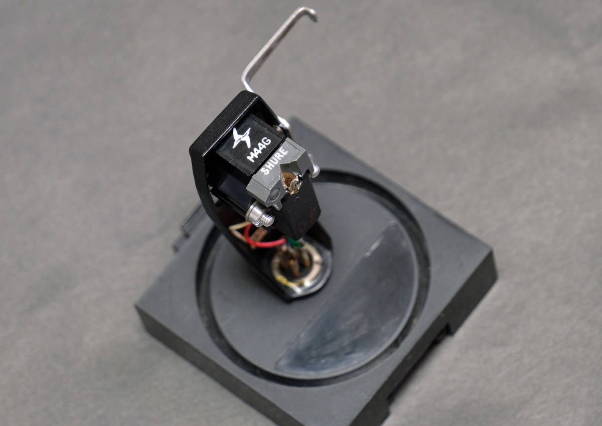SHURE M44G カートリッジ 未使用の交換針N44Gセット