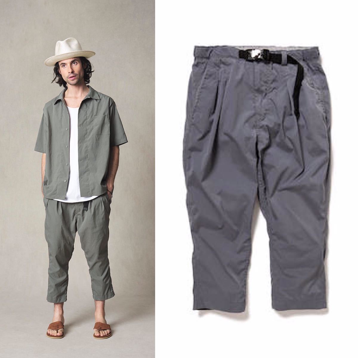 ほぼ新品】nonnative explorer easy pants shin cut weather stretch 