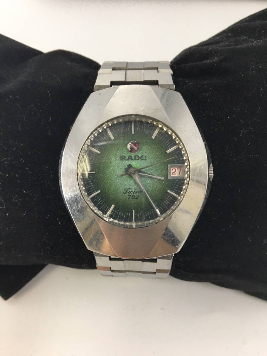 RADO Ticino 702 自動巻き メンズ腕時計 ジャンク ラドー RADO 0 Yahoo 