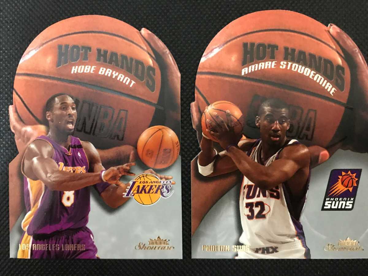 ☆レア☆ Kobe Bryant Amare Stoudemire 2003 Fleer Showcase Hot 