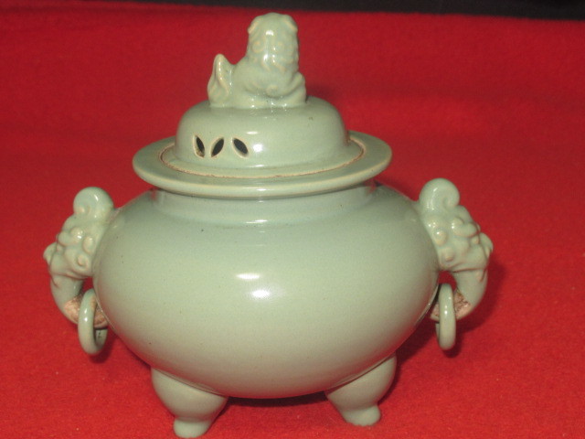 諏訪蘇山 | 青磁香炉 二代 - 緑和堂 Yahoo!オークション ｜骨董品