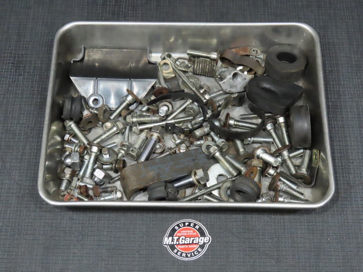 1982年 Z550B KZ550B 取り外しボルト類セット【060】 Z550FX-C-080(検 Z400FX Z400GP