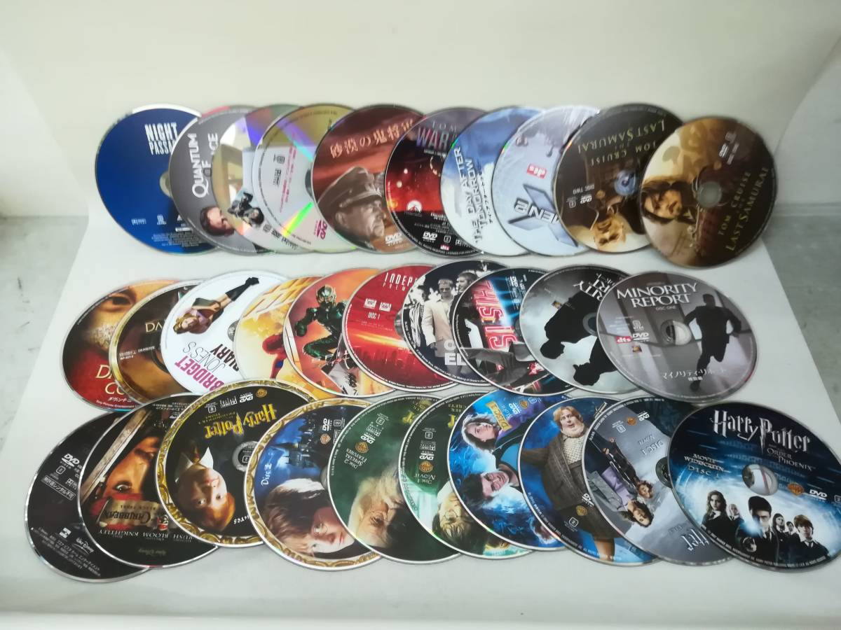 た*る様 洋画/DVD 大量まとめ売り　ディスク総数300枚 DVD 『洋画 DVD ディスクのみ 大量 まとめ売り 30枚セット』映画