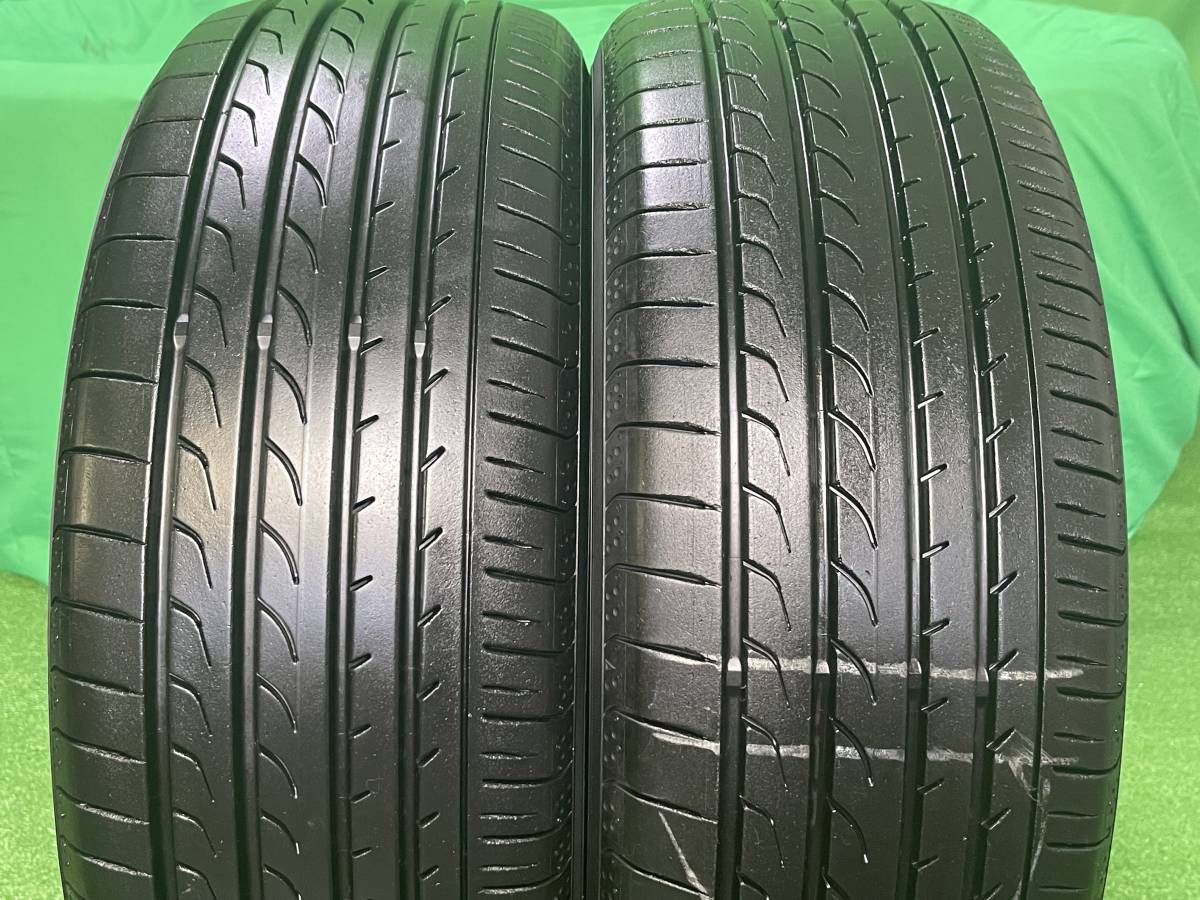 YOKOHAMA BluEarth RV-02(国産) 205/55R17 91V / 2018年製2本 (#396)