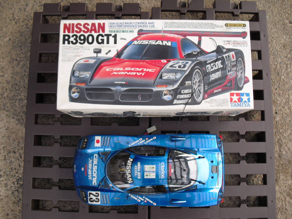 SALE，新作登場 ジャンク タミヤ1/10電動RC ニッサン390GT1 TA03R 部品