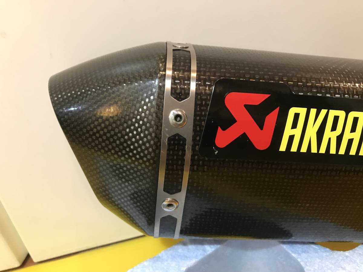 AKRAPOVIC アクラポヴィッチ スリップオン カーボン マフラー ZX-6R 09