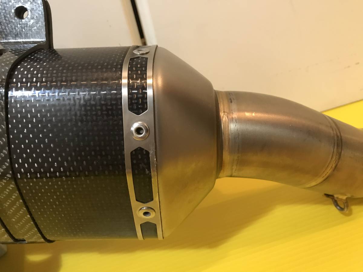 AKRAPOVIC アクラポヴィッチ スリップオン カーボン マフラー ZX-6R 09