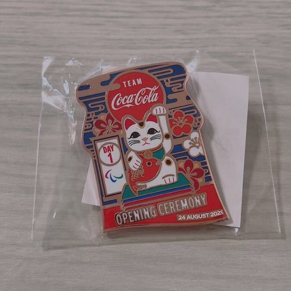 パラリンピック コカコーラ デイピン オープニングセレモニー