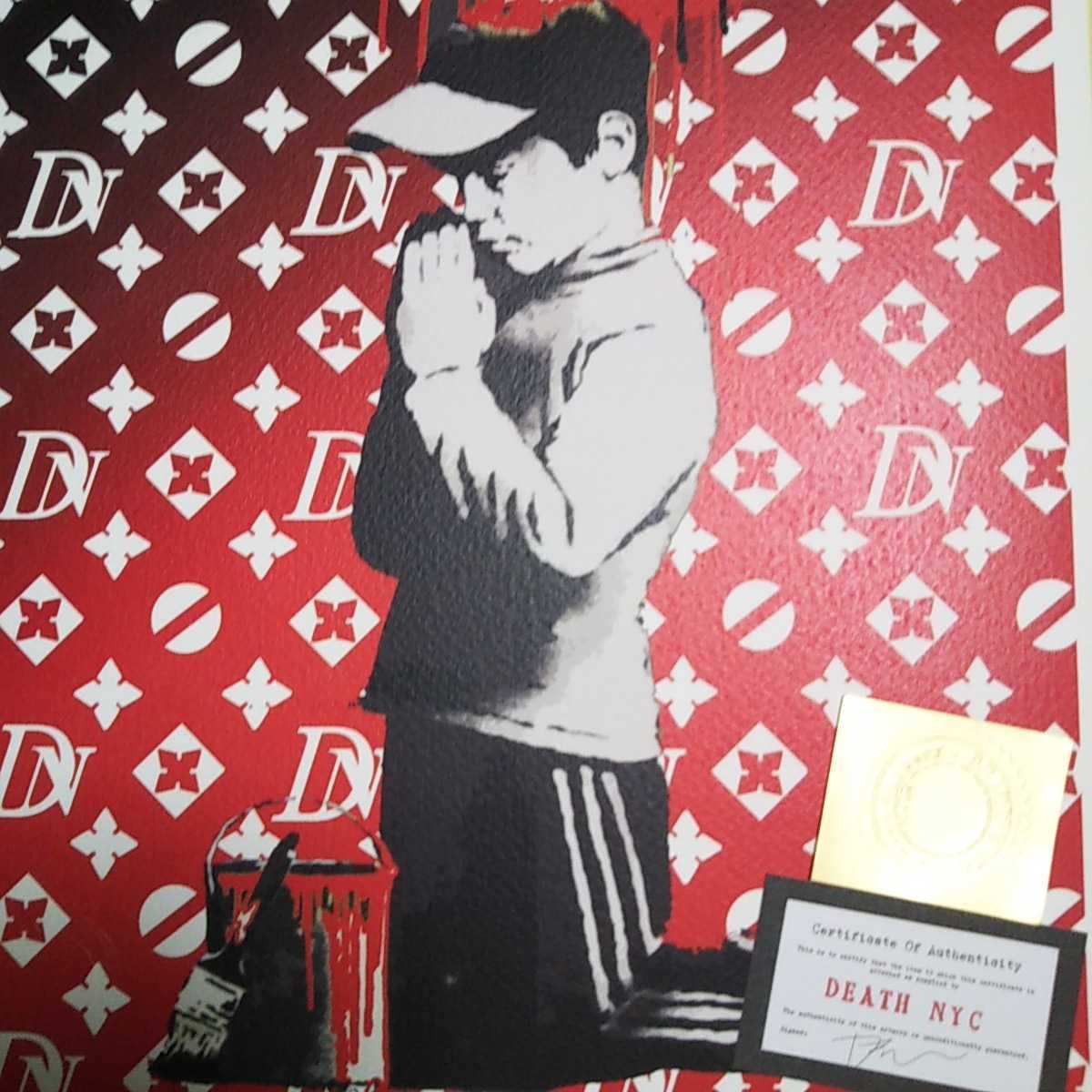 額込 世界限定100枚DEATH NYC アートポスター 現代アート 54 額込 世界限定100枚DEATH NYC アートポスター 現代アート 107 額込 世界