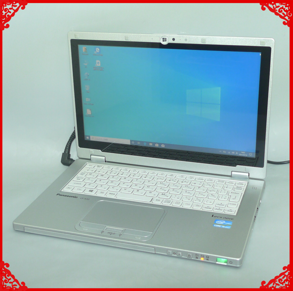 1円～ 日本製 Windows10 ノートパソコン 高速SSD タッチ可 中古良品 11型 Panasonic 松下 CF-AX2AFCCS 第3世代 Core i5 4GB 無線LAN Office