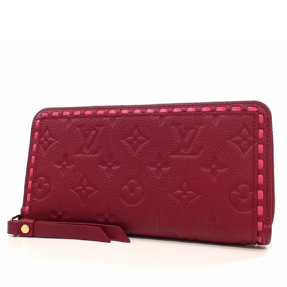  1円超 ヴィトン モノグラム アンプラント ジッピーウォレット レザン&times;ピンクステッチ M64803 LOUIS VUITTON(モノグラムライン)｜売買されたオークション情報、yahooの商品情報をアーカイブ公 服飾小物