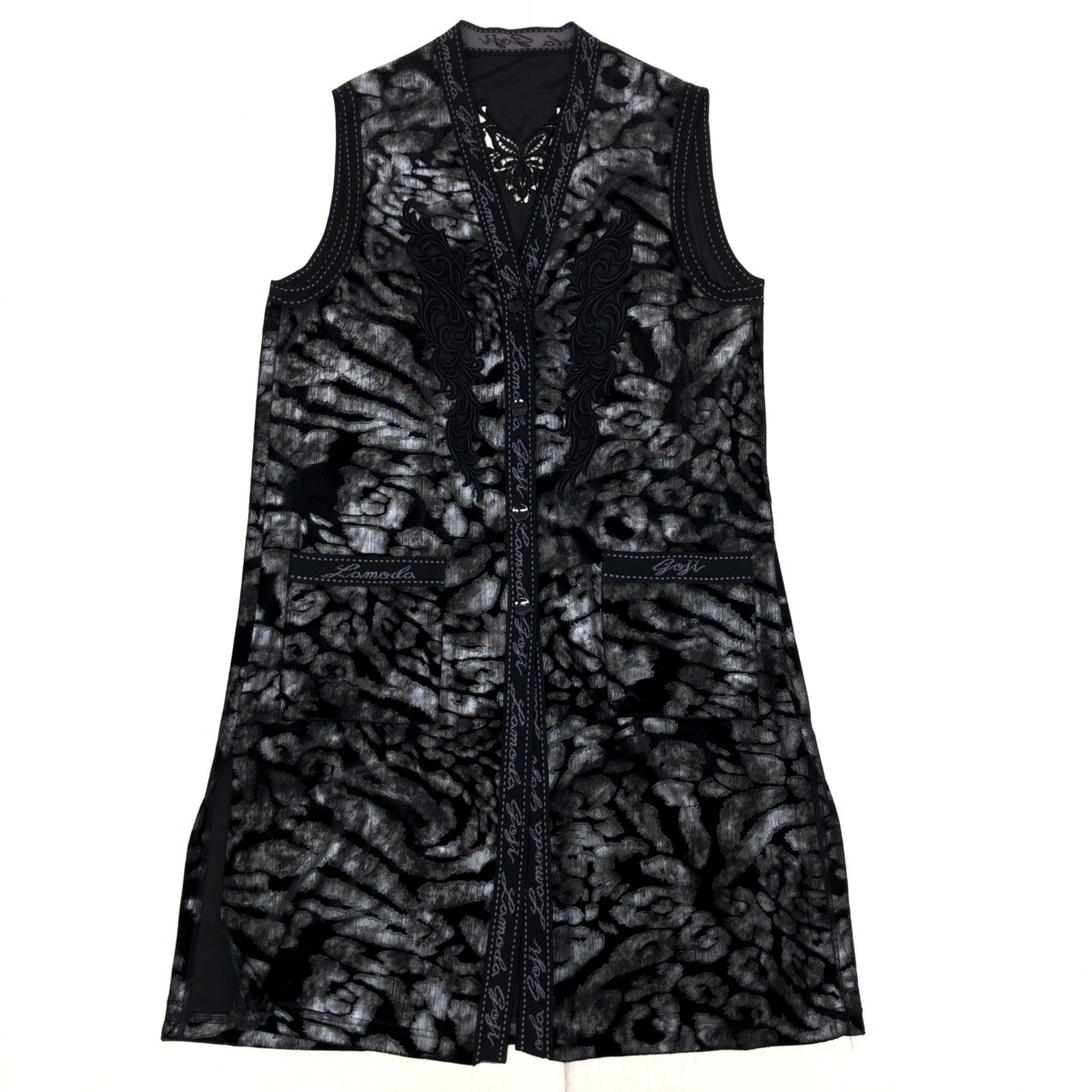 SS2013 PLEATS PLEASE × Terry Johnson Art Printed Sleeveless Dress