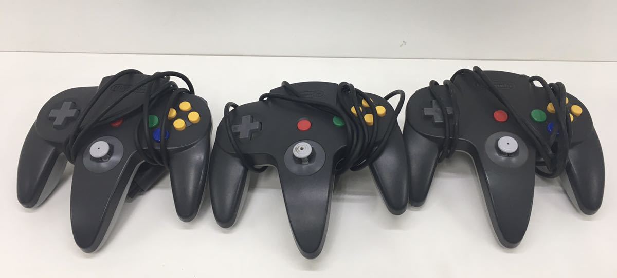 ジャンク】 NINTENDO64 任天堂 ニンテンドー64 コントローラー 18個