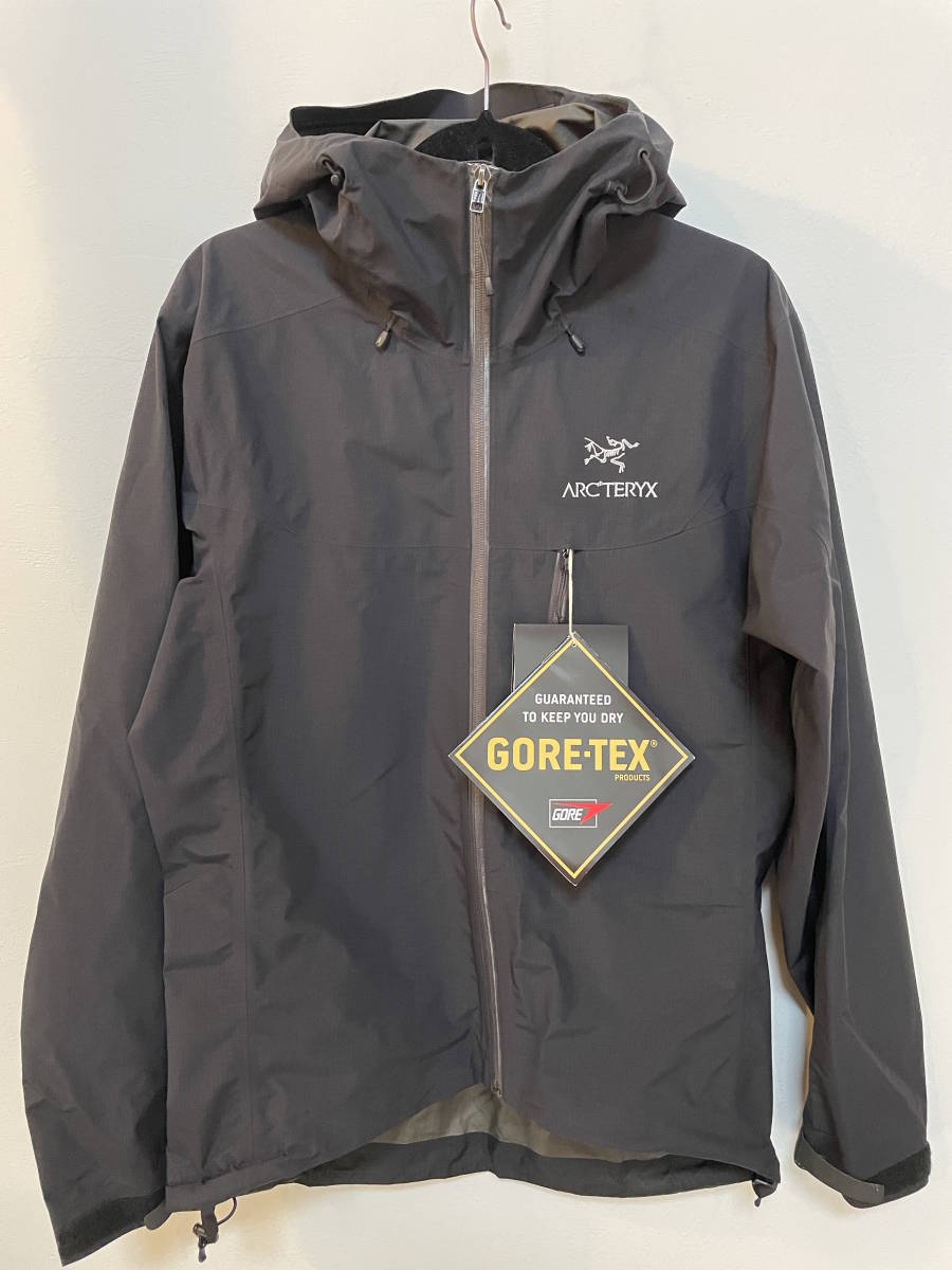 美品★ARC'TERYX アルファSLジャケット 黒 GORETEX 専用袋あり 